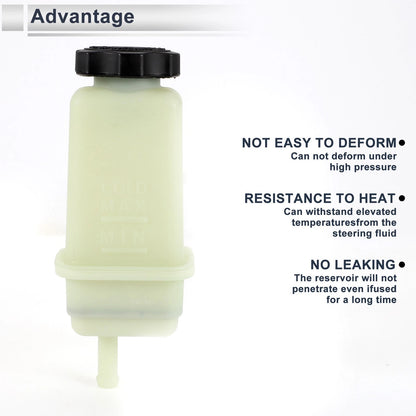 Power Steering Reservoir 1 Pc Beige for Jeep Wrangler (2018)