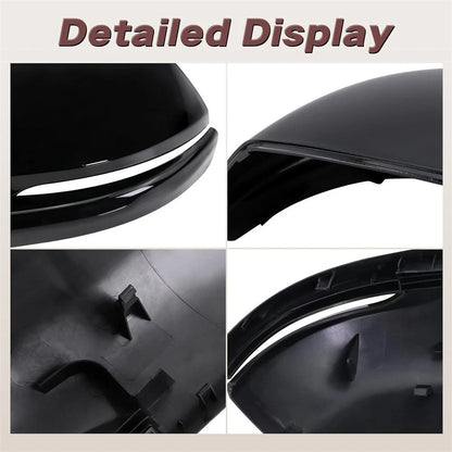 Glossy Black Right Side Mirror Cap for Honda CR-V, HR-V (2015-2020)