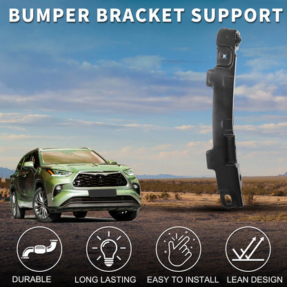 Right Front Bumper Retainer Bracket for Toyota Highlander (2001-2023)