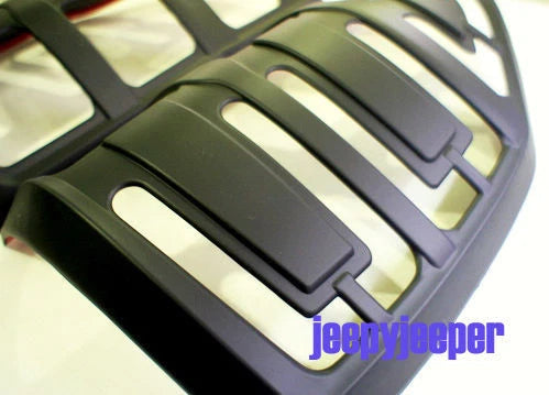 Matte Black Rear Tail Light Covers for Ford Ranger Wildtrak (2011-2022)
