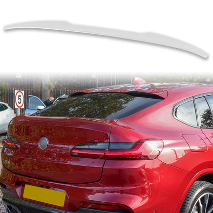 ABS Boot Spoiler for BMW X4 Series G02 (2018-2023) - Alpine White