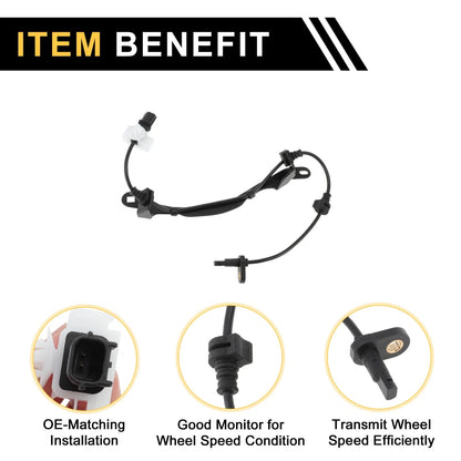 ABS Wheel Speed Sensor for Honda Jade (2012-2024) Rear Left