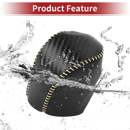 Car Gear Shift Knob Cover for Honda HR-V (2023-2024) Black Carbon Fiber