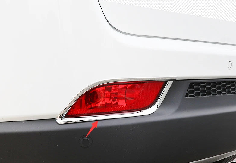 ABS Chrome Rear Fog Light Cover Trim for JEEP Compass (2017-2021)