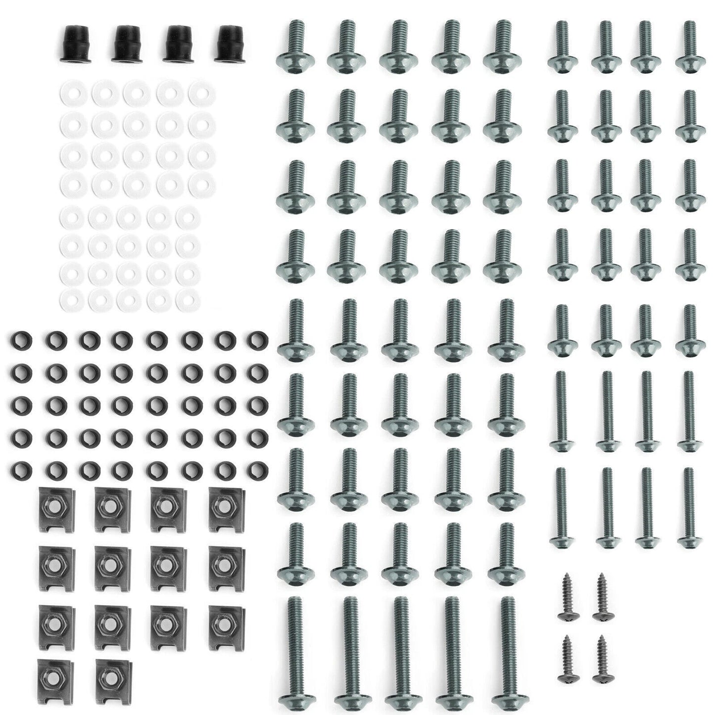 177 x Fairing Screws & Titanium Bolts M5/M6
