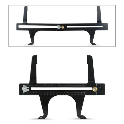 Dual Scale Brake Measuring Tool for Rear Drum Brake Shoe Use