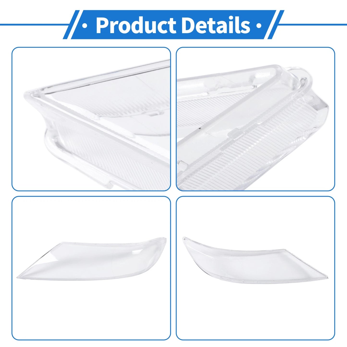 Front Left Headlight Lens Cover for Kia Sorento (2009-2012)