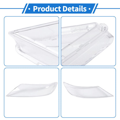 Front Left Headlight Lens Cover for Kia Sorento (2009-2012)
