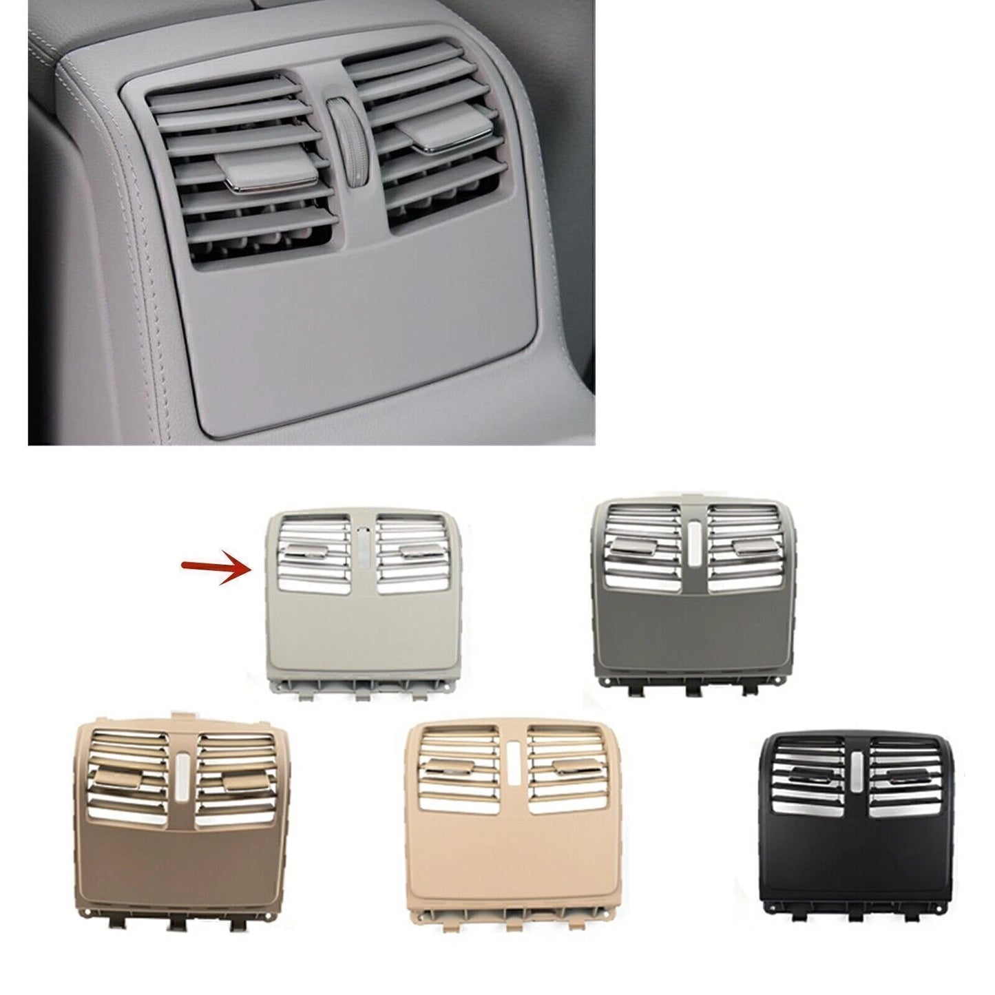 Rear A/C Air Outlet Frame Cover for Mercedes Benz CLSW218 CLS300 350 (2012-2018)