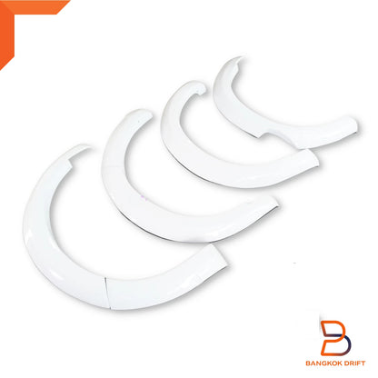 White Fender Flares for Nissan Navara NP300 D23 Narrowbody (2015-2019)