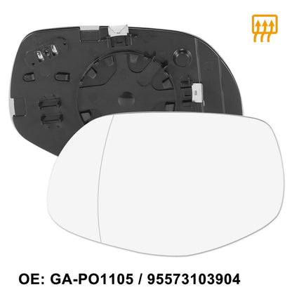 Heated Mirror Glass Left LH for Porsche Cayenne (2008-2010)