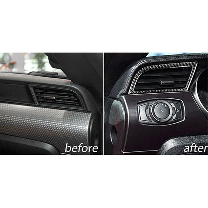2 x Air Outlet Vent Grille Trims for 2015-2020 Ford Mustang