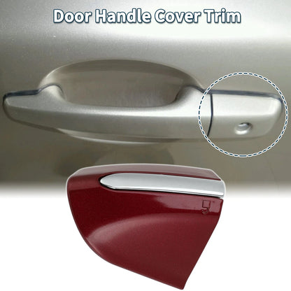 Front Left Door Handle Cover Trim for Ford Mondeo Edge Taurus (2013-2020) Red