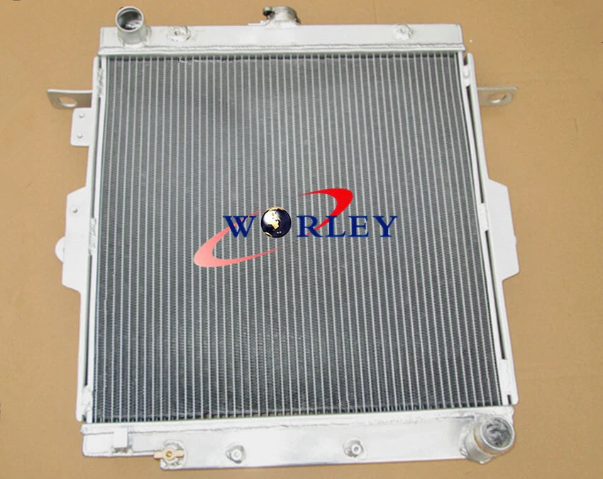 4ROW Aluminum Radiator for Toyota Land Cruiser HZJ70 HZJ73 HZJ77 (1990-2007)