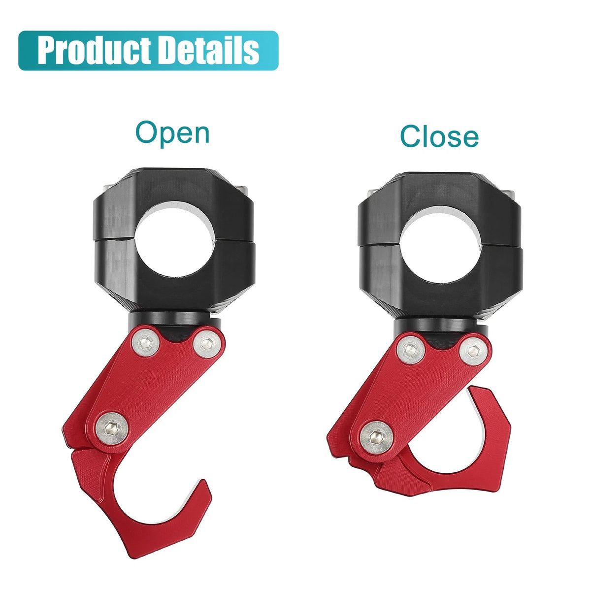 Aluminum Alloy Motorcycle Handlebar Hook for Honda ADV150 (2023)