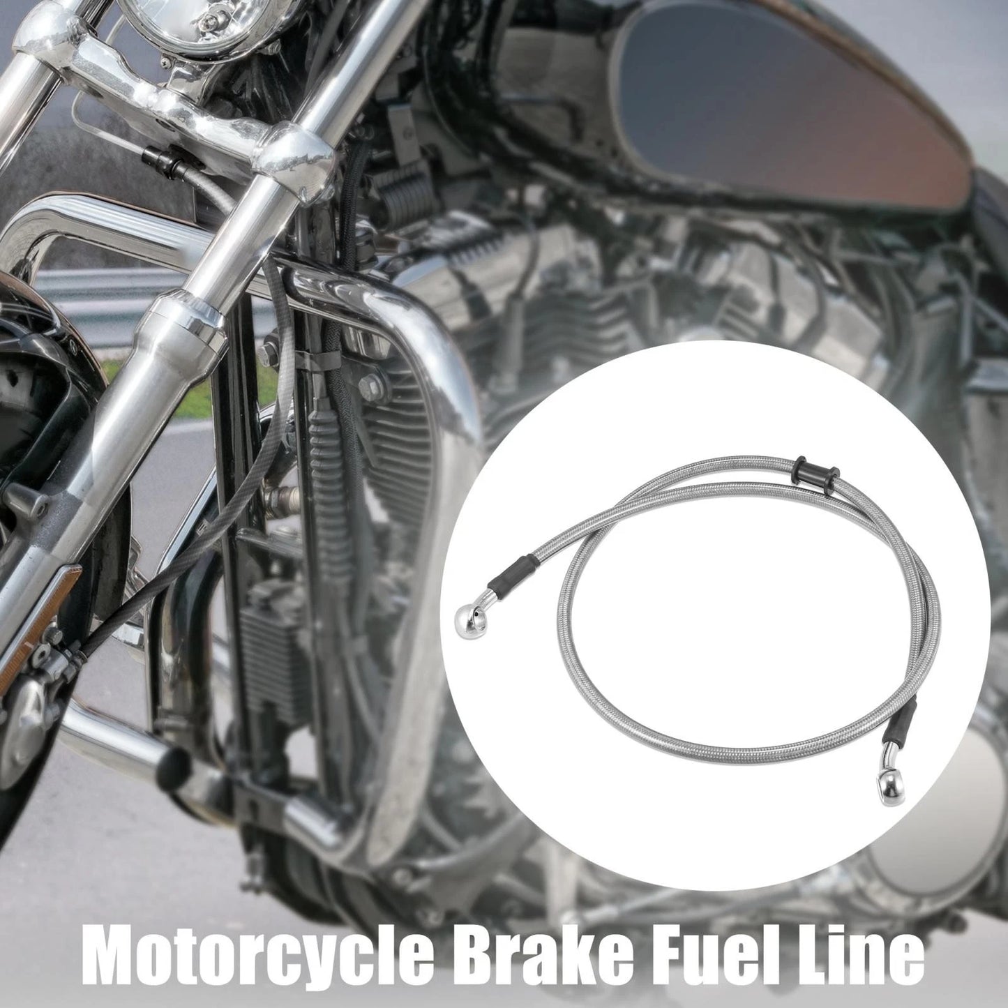 100cm / Braided Brake Clutch Oil Hoses Line Pipe / Motorcycle ATV