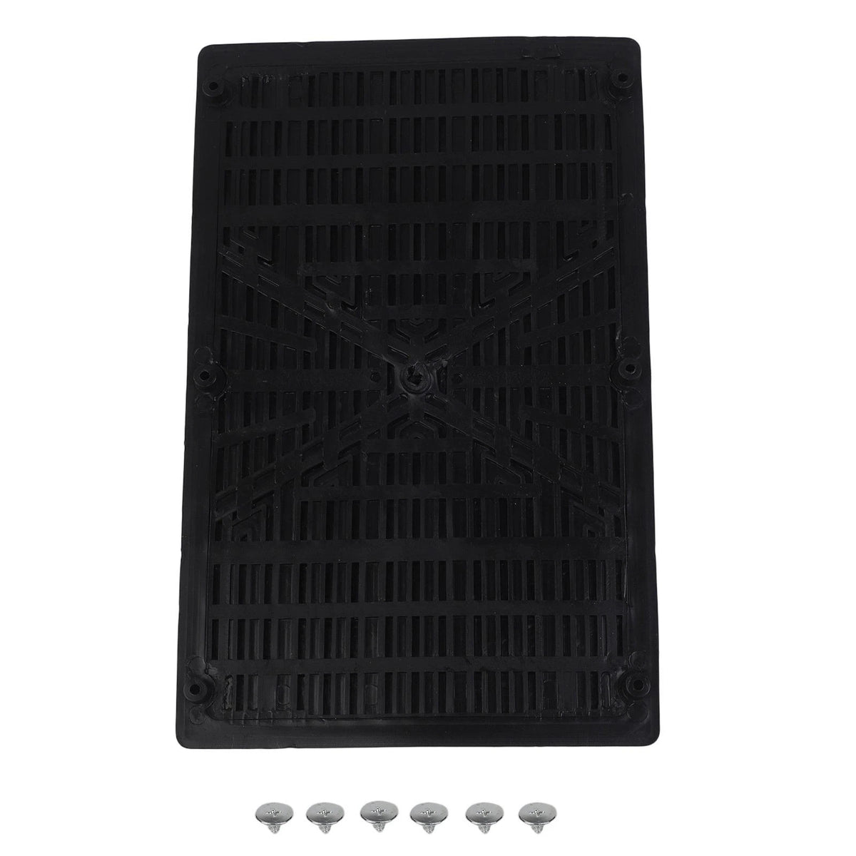 Beige PVC Car Foot Carpet Pad Heel Mat Pedal Patch Cover