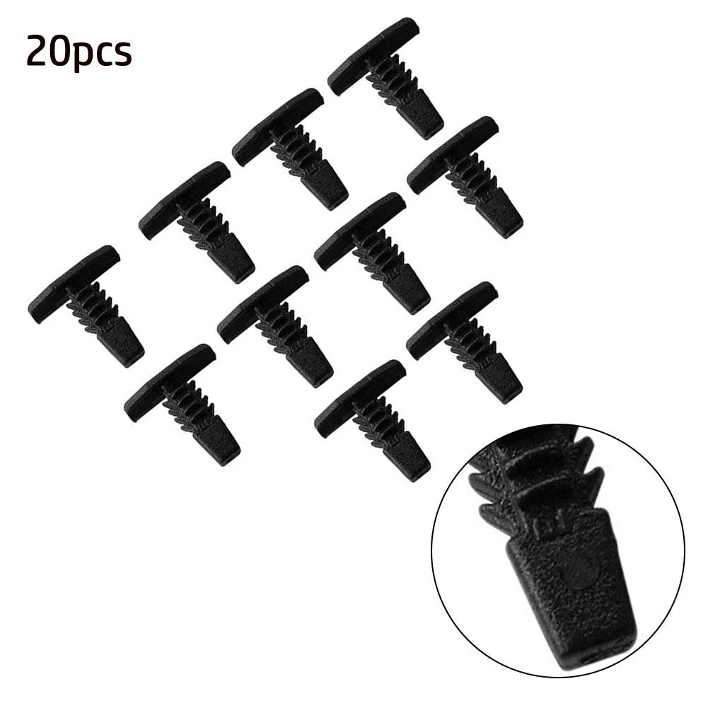 Door Weatherstrip Retainer Clip 20x Nylon for Vehicle
