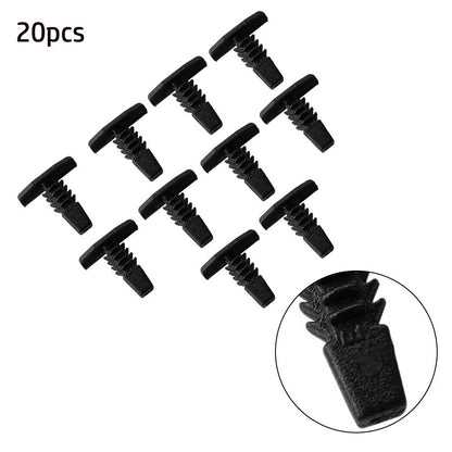 Door Weatherstrip Retainer Clip 20x Nylon for Vehicle