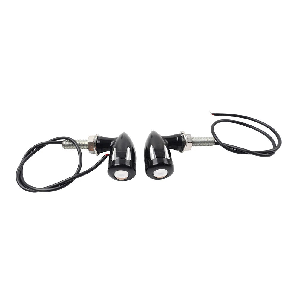 Mini Turn Signal Light Blinker 8mm for Bobber Cafe Racer