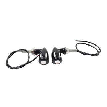 Mini Turn Signal Light Blinker 8mm for Bobber Cafe Racer
