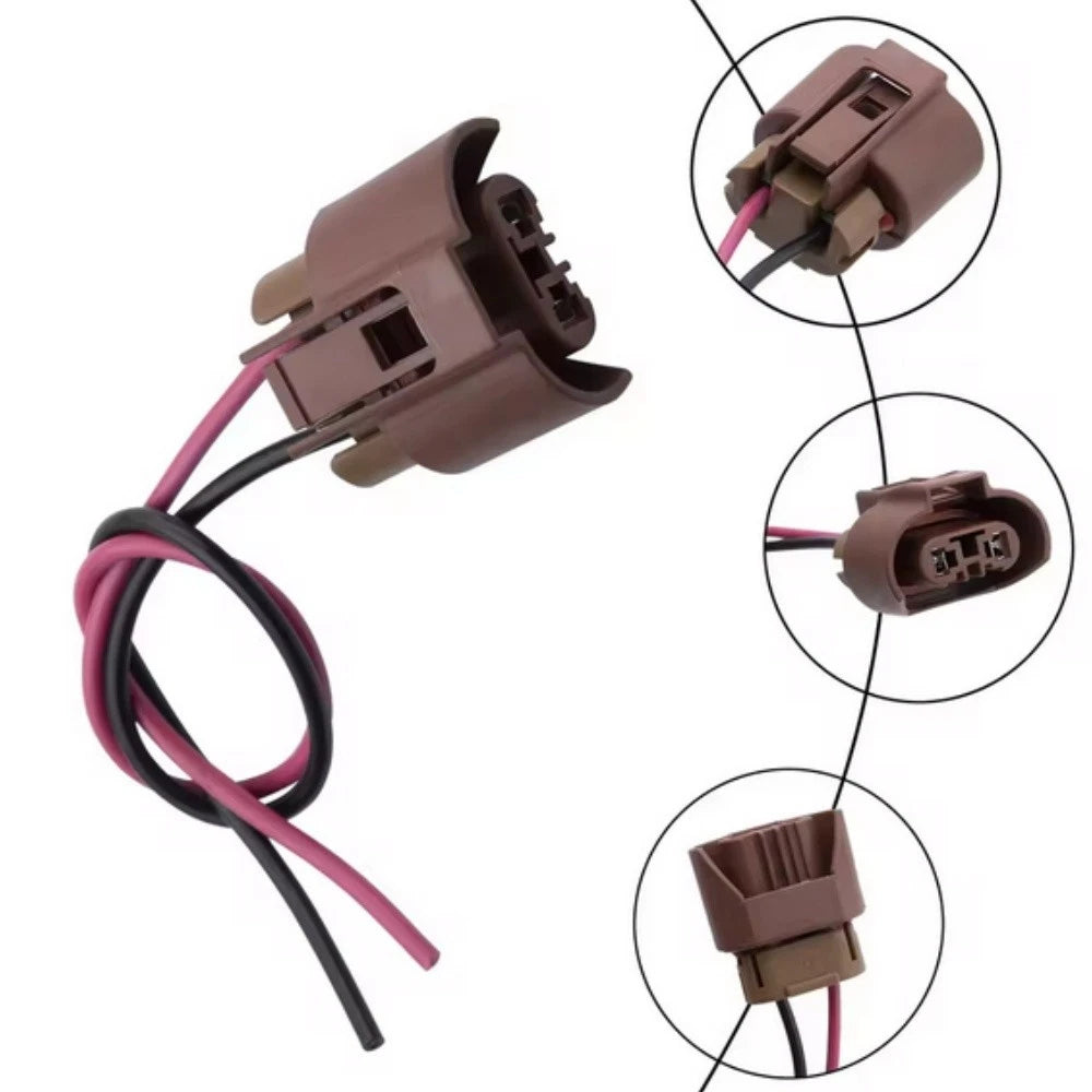 Headlight Bulb Socket Wiring Connector Plug Adapter for Lexus Toyota (2000-2006)