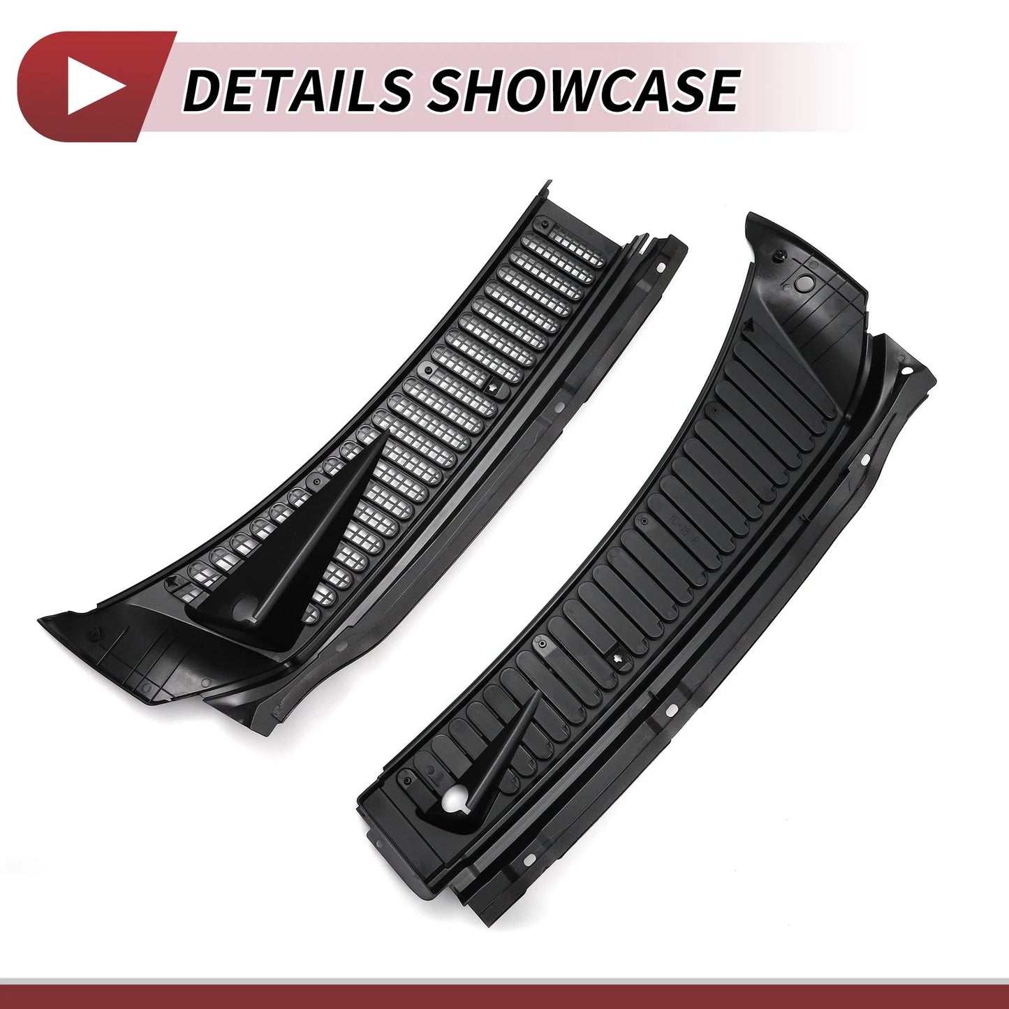 Windshield Wiper Cowl Cover for Ford Excursion 5.4L V8, 6.8L V10 (2000-2005)