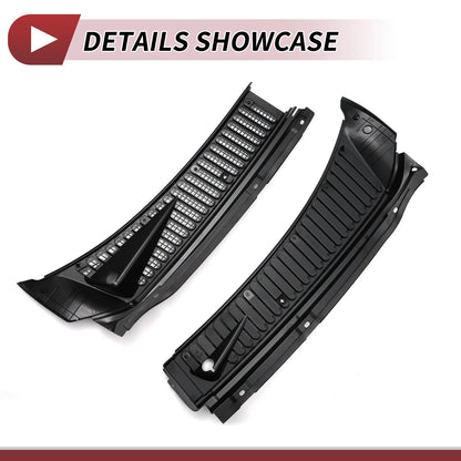 Windshield Wiper Cowl Cover for Ford Excursion 5.4L V8, 6.8L V10 (2000-2005)