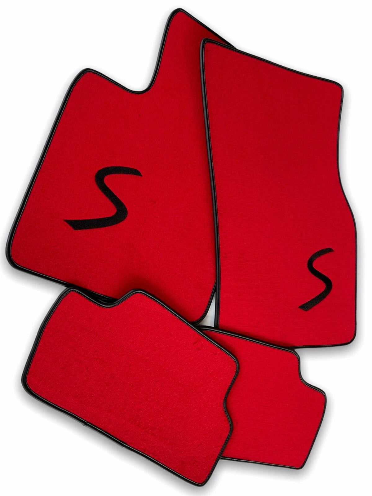 Carpeted Floor Mats for Mini John Cooper Works F56 F57 (2014-2017)