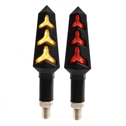 LED Amber Motorcycle Turn Signal Indicators for Universal Models