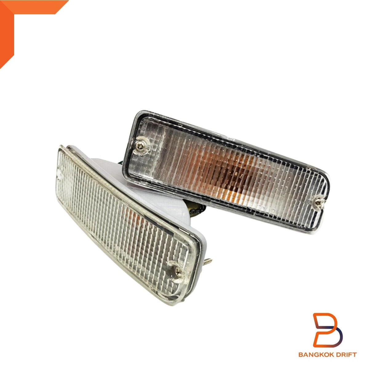 Clear Front Bumper Signal Light for Toyota Hilux Ute (1988-1996)
