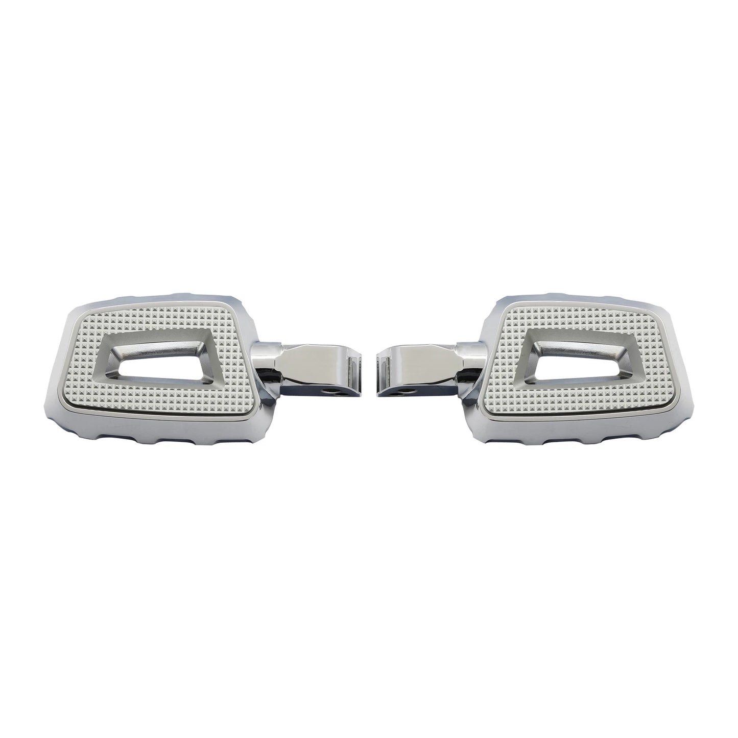 Chrome Passenger Footpegs for Harley Street Fat Bob 2018-2025