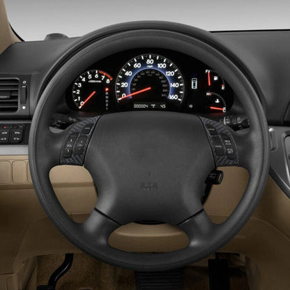Carbon Fiber Steering Wheel Button Cover for Honda Accord Sedan (2003-2007)