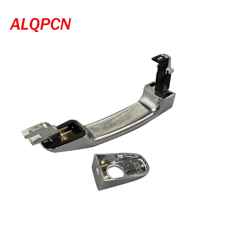 Chrome Front Driver Side Outer Handle with Key Hole Cap for Ford Falcon (08-18)