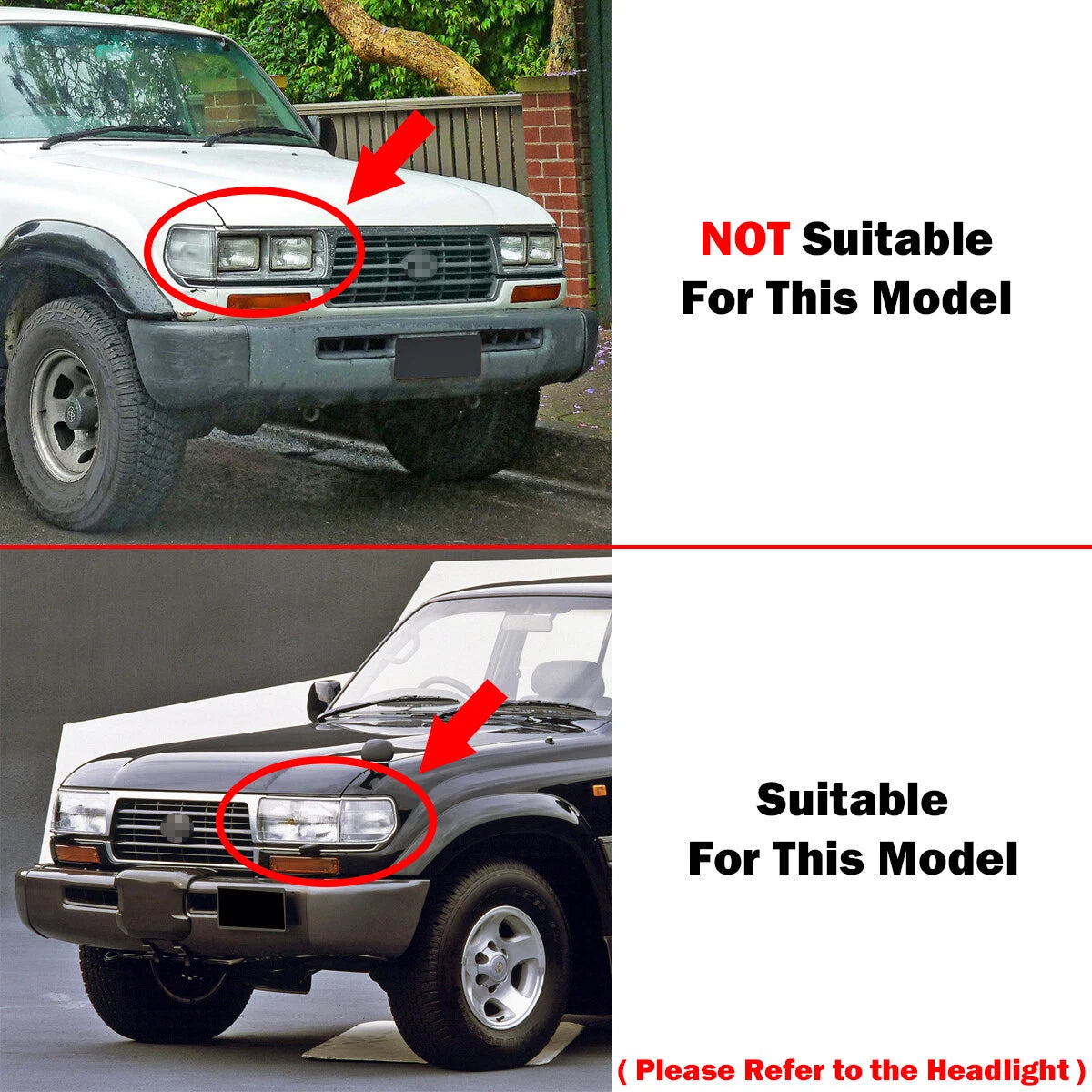 Right Indicator Parking Corner Light for Toyota Landcruiser 80 Series (1990-1997)