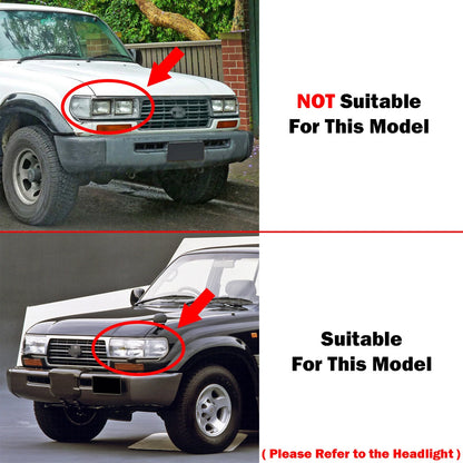 Right Indicator Parking Corner Light for Toyota Landcruiser 80 Series (1990-1997)