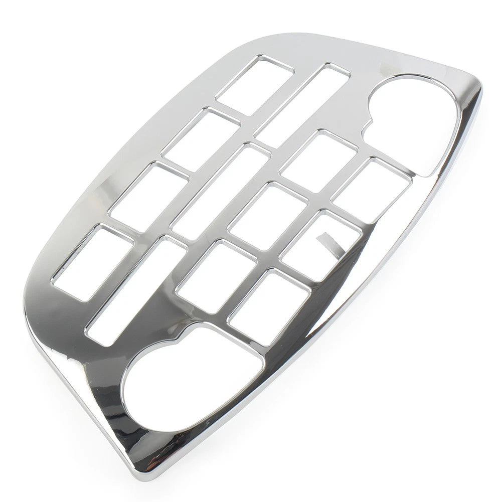 Chrome Front Radio Accent Panel Trim for Honda Goldwing GL1800 (2001-2011)