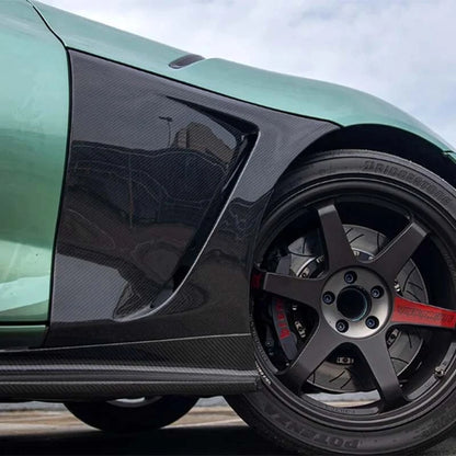 Real Carbon Fiber Front Side Fender Panel Fit for Toyota Supra A90 2019-2023
