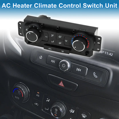 HVAC A/C Climate Control Panel for Chevrolet Epica 2009 Black