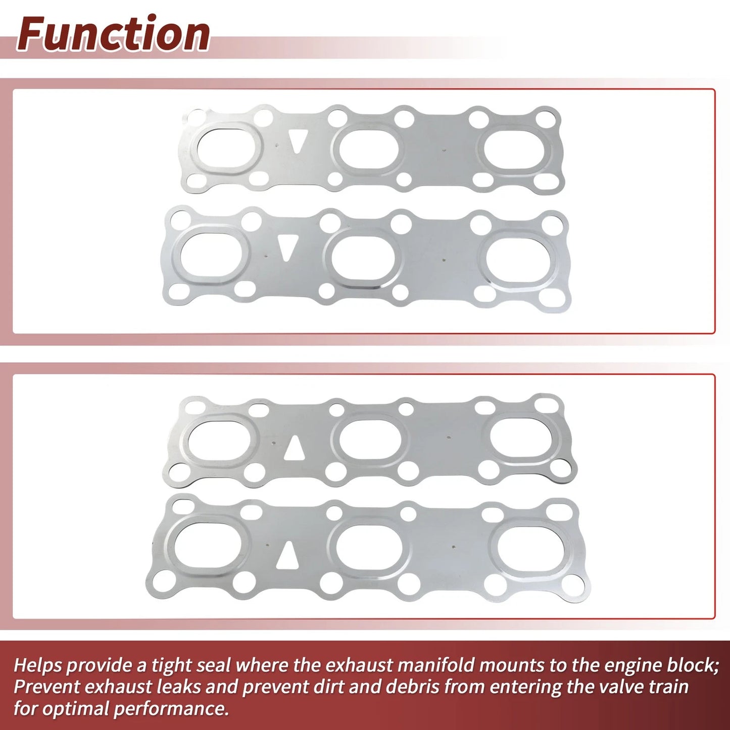 Exhaust Manifold Header Gasket for Nissan Frontier/370Z (2005-2012)
