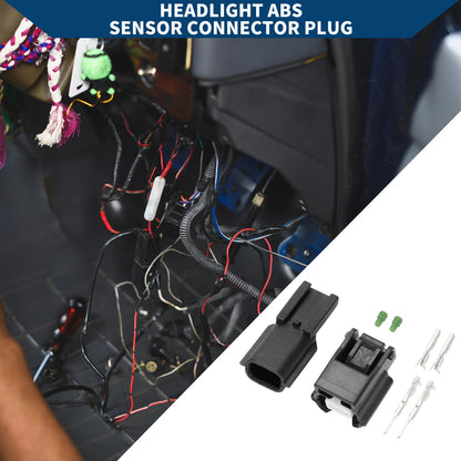2 x Pin Headlight ABS Sensor Connector Plug for Honda - Clean Wiring Solution