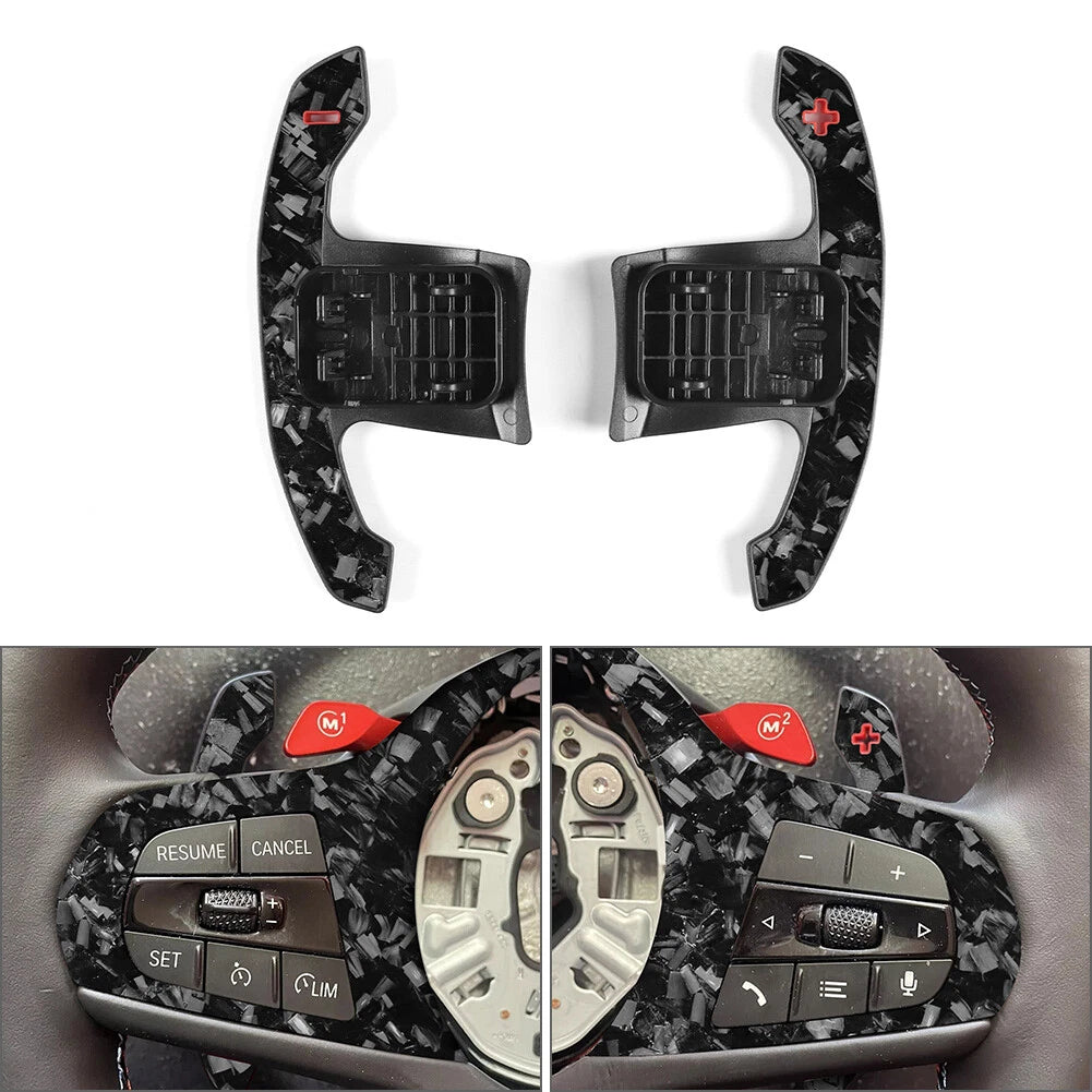 Steering Wheel Paddle Shifter for BMW 3 5 6 7 Series X1 X3 M3 M4 M5 (2006-2023)