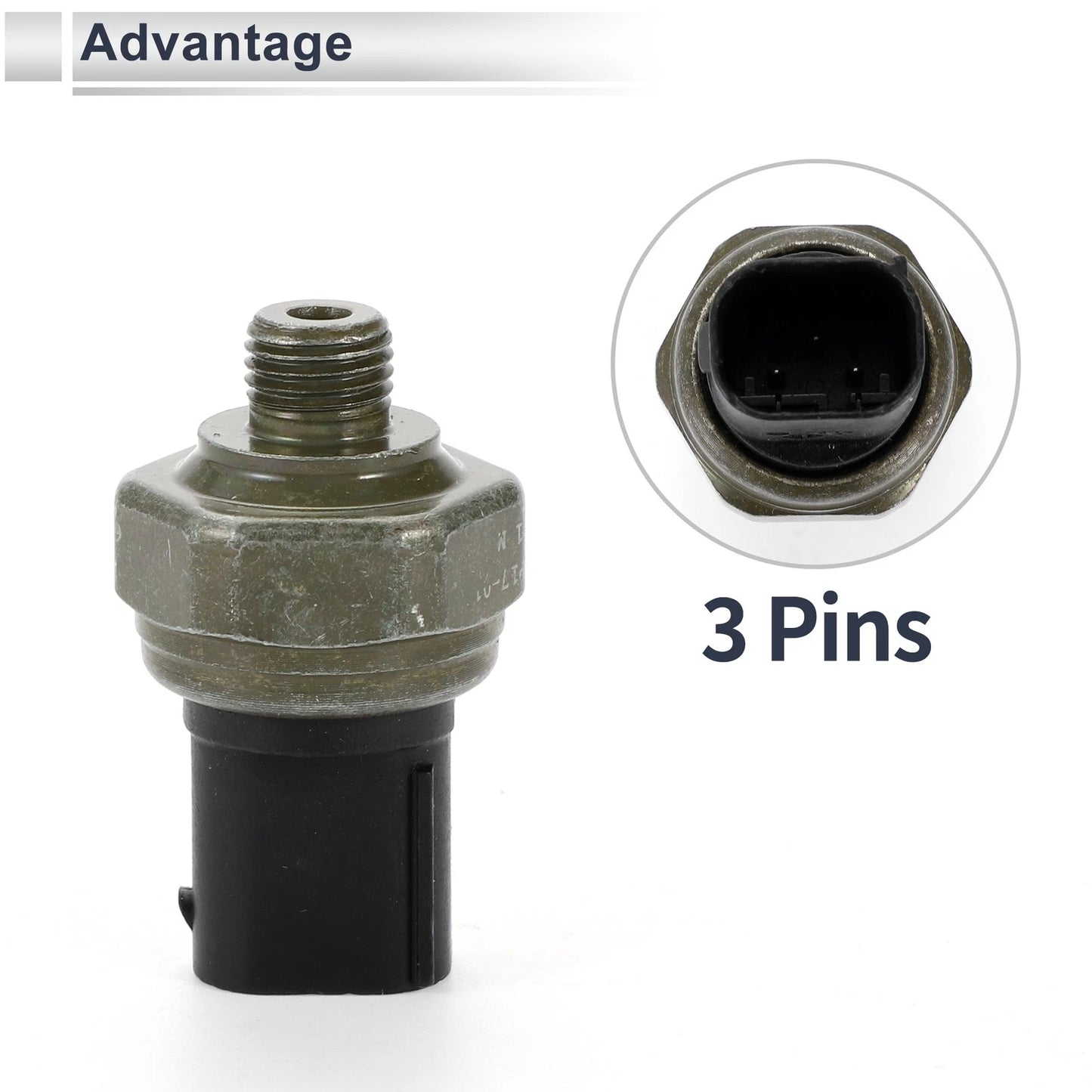A/C Pressure Switch Sensor for BMW 320i 2.0L (2013-2018) 1 x Sensor
