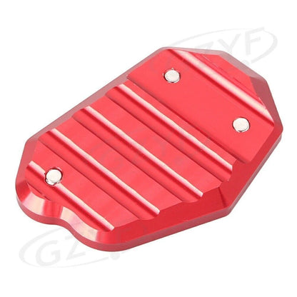 Red Side Stand Kickstand Pad for Kawasaki Z1000 ZX10R ZX6R (2003-2023)