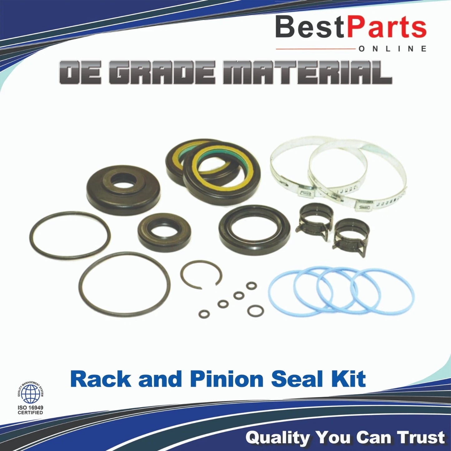 Power Steering Rack and Pinion Seal Kit for Toyota 4Runner (2010–2024)
