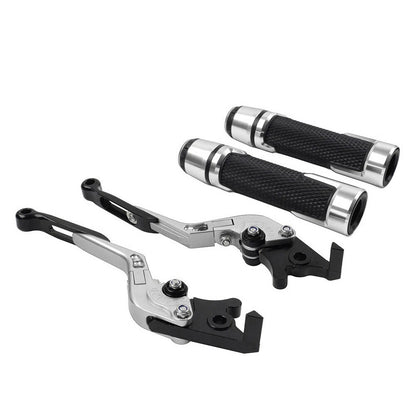 Silver Extendable Brake Clutch Levers for Honda CBR125R CBR250R (2004-2016)