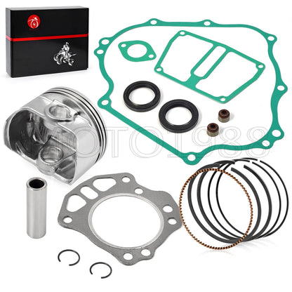 Gasket Kit with Piston Ring & Seal for EZGO FJ400D Golf Cart Engine (1999–2004)