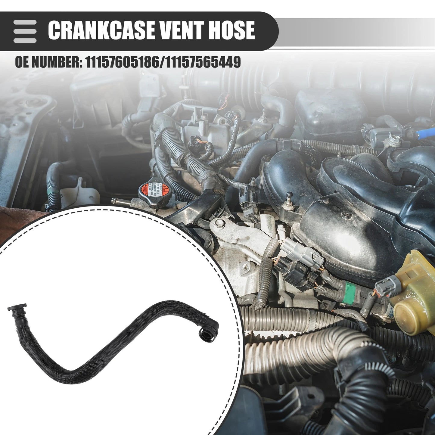 Crankcase Vent Hose for Mini Cooper (2007-2011)