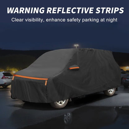 Waterproof Aluminum Film Cotton Car Cover for Toyota Alphard (2015-2023)