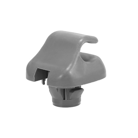 2 x Gray Car Sun Visor Hook Clip Retainers for Honda Civic (1996-2008)